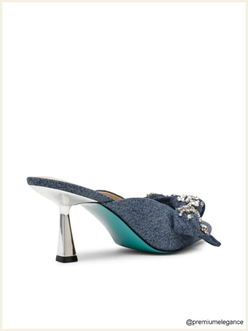 Slingback Pointed Toe Heeled Sandals